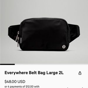 lululemon belt bag